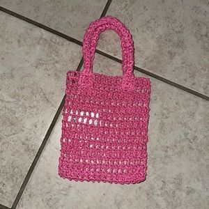 Small pink purse